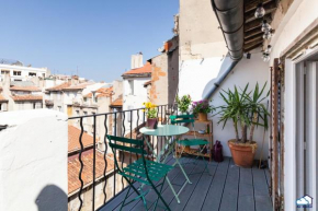Renovated T3 with Terrace Extreme Center - Air Rental